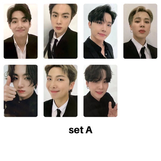 BTS Photocards Memories of 2020 Sets