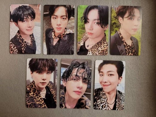 BTS Photocards Memories of 2020 Sets