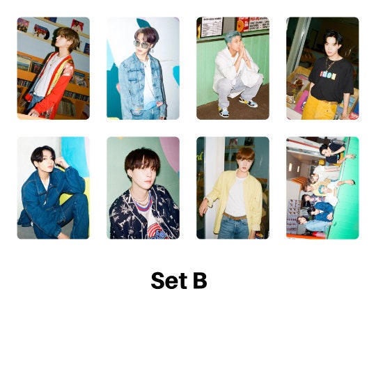 BTS Dynamite Remix Photocard Sets