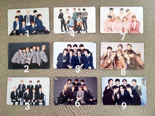 BTS OT7 2013 - 2022 Group Photocards