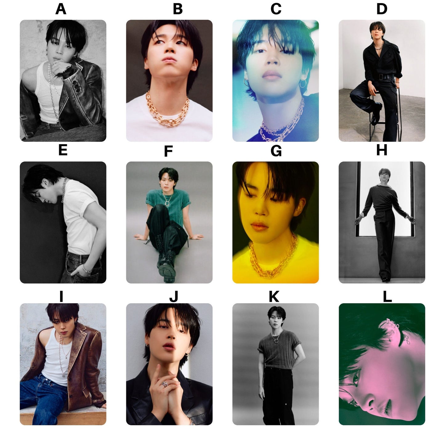 BTS Jimin Korea Magazine Photocard