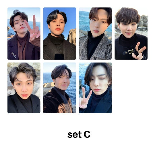 BTS Winter Package photocard Sets