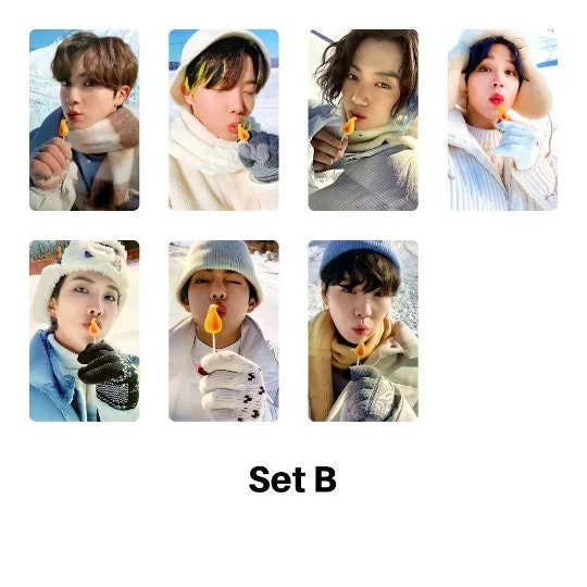 BTS Winter Package photocard Sets