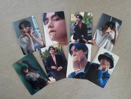 BTS V Fashion Magazine Korea Photocards