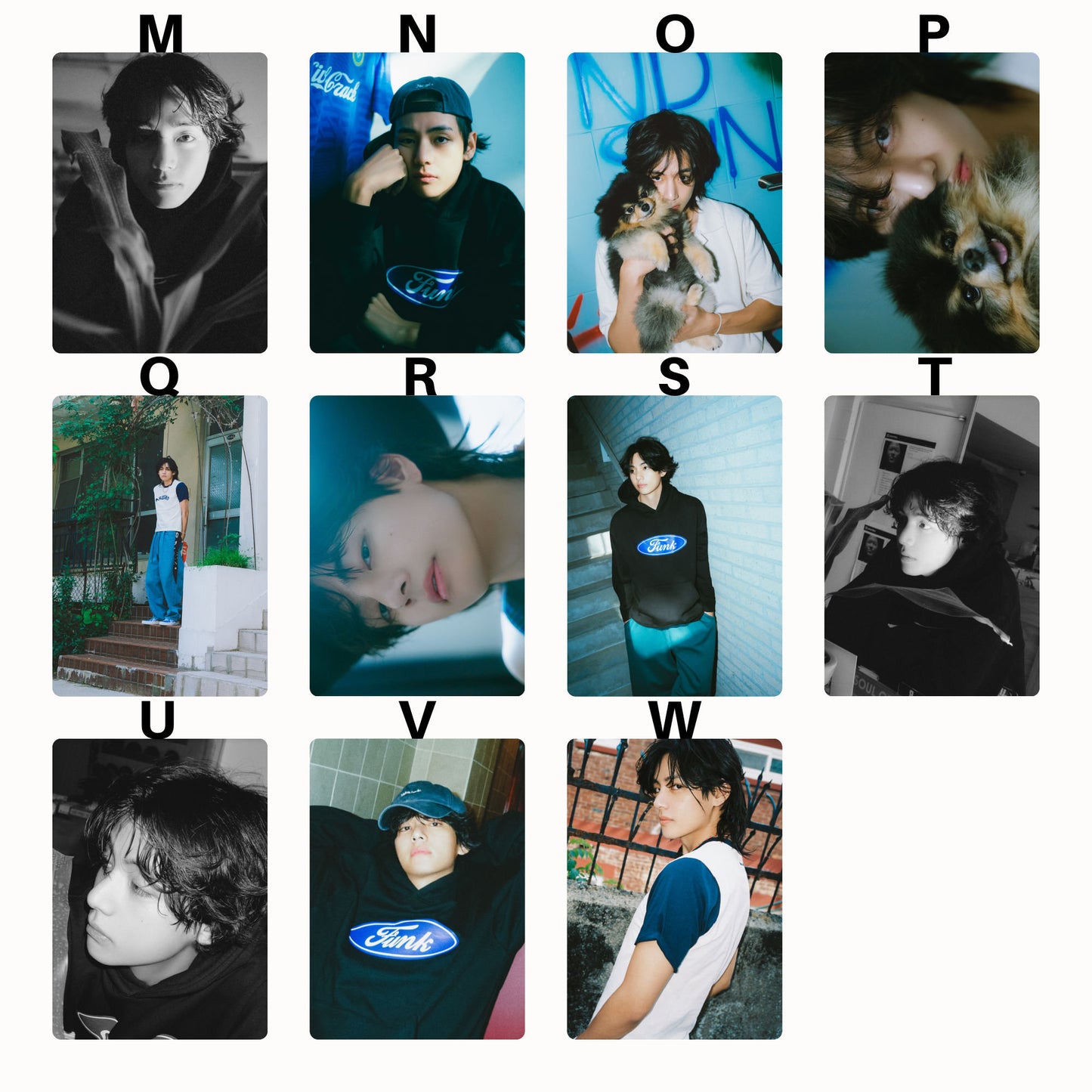 BTS V Layover Photocards Set