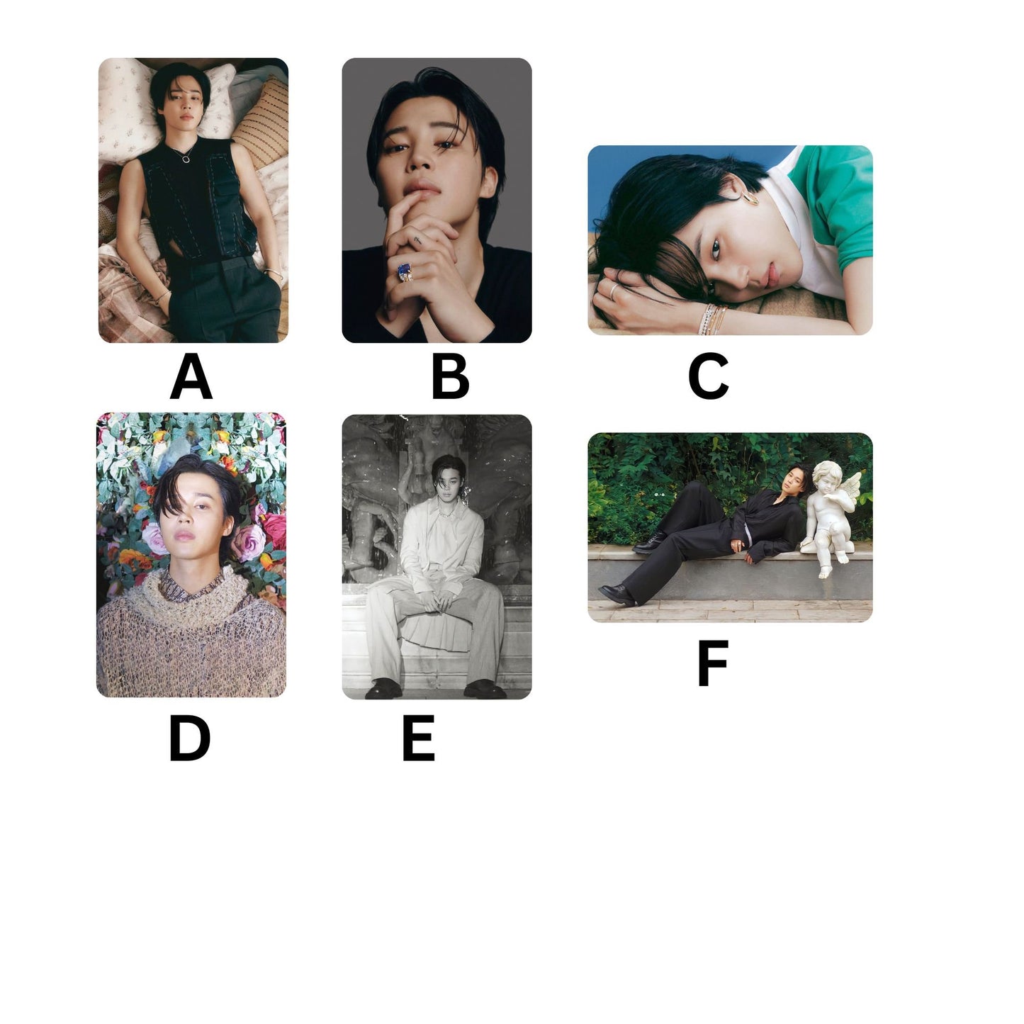 BTS Jimin Cover Photocards