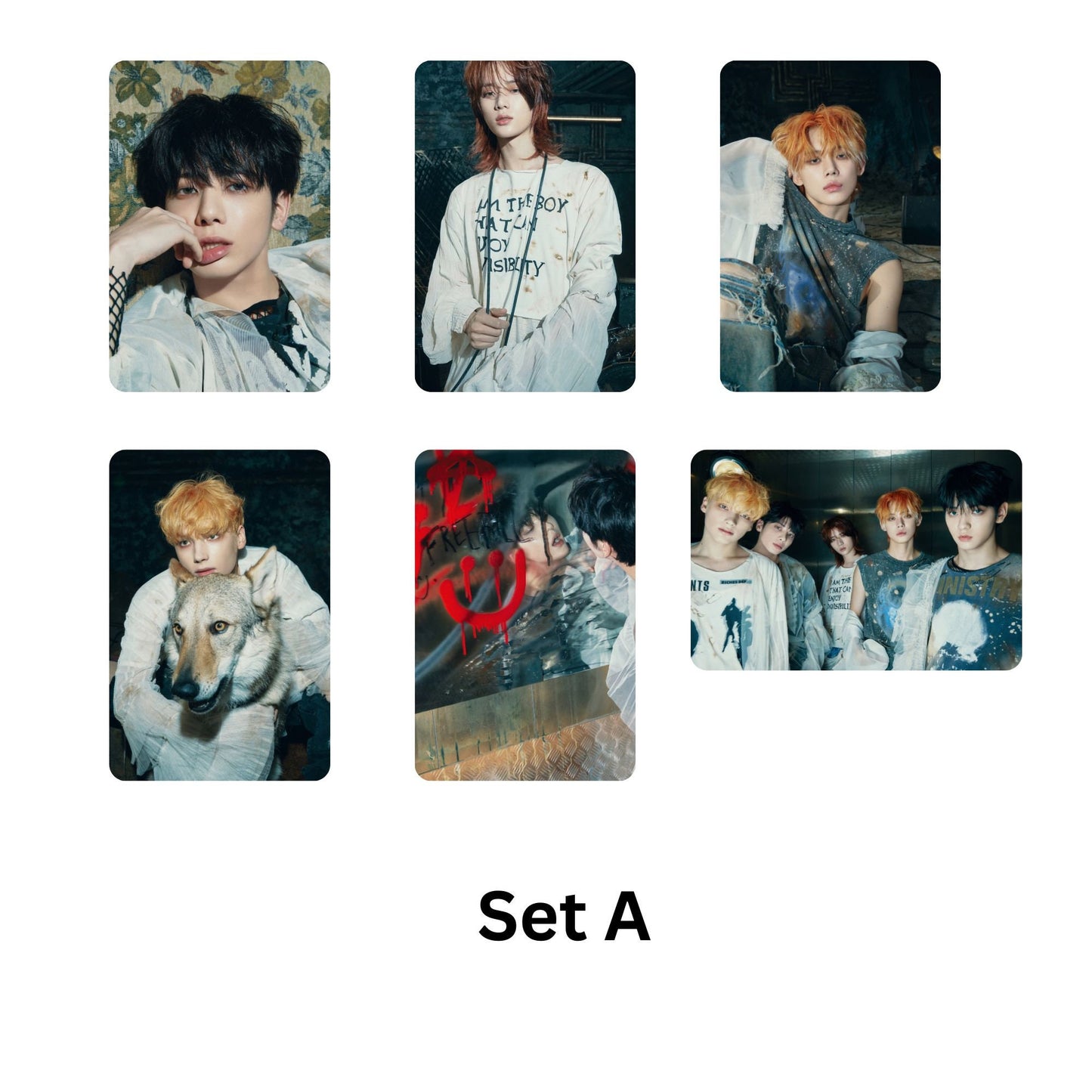 TXT Freefall Melancholy Clarity Photocards