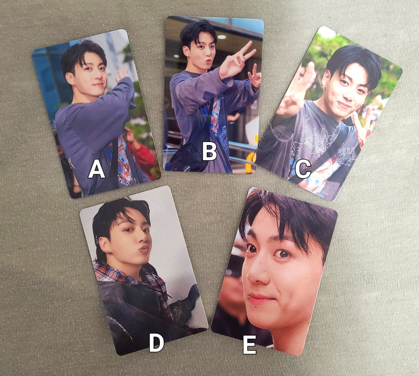 Jungkook 3D on Stage Photocards
