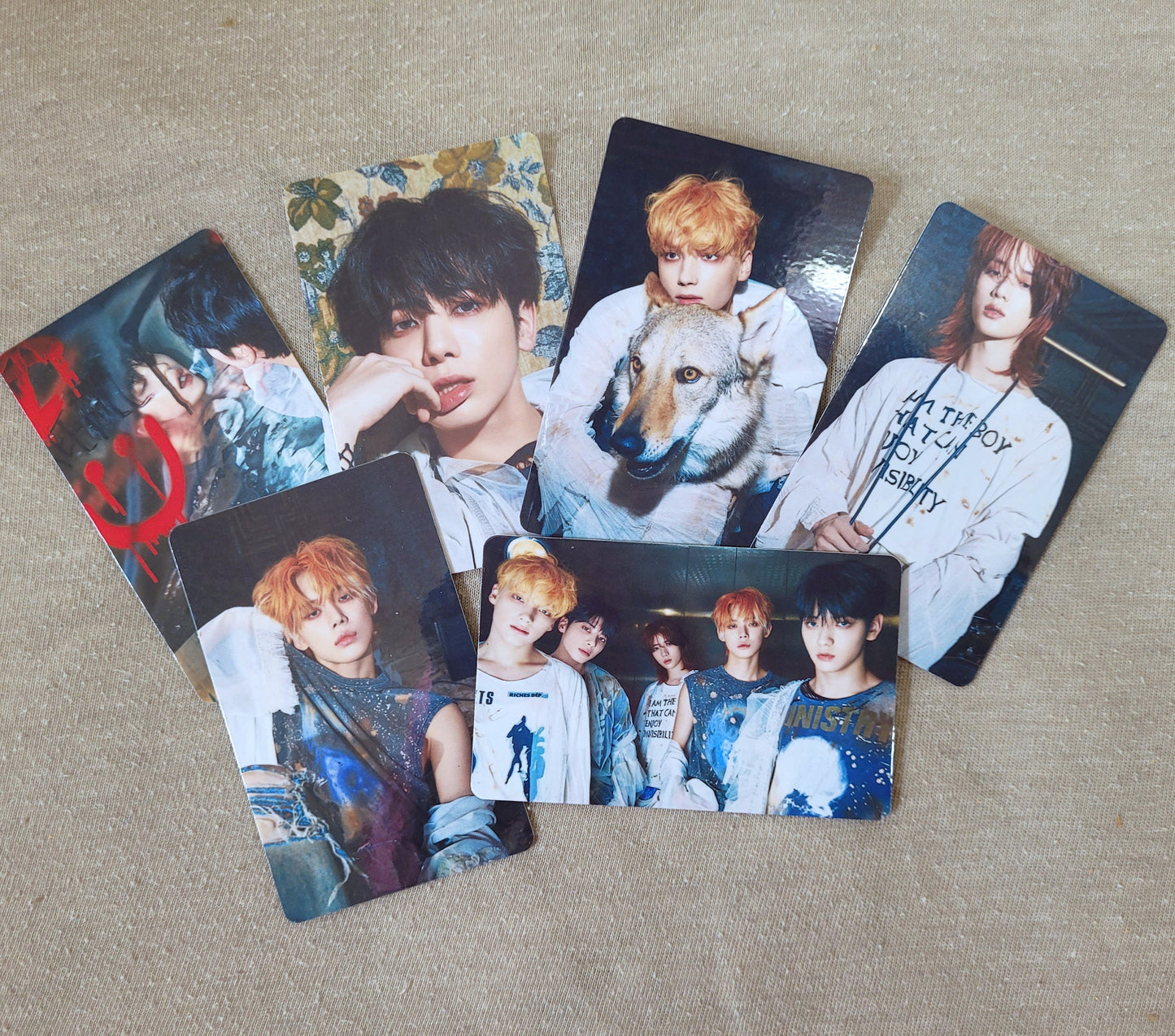 TXT Freefall Melancholy Clarity Photocards