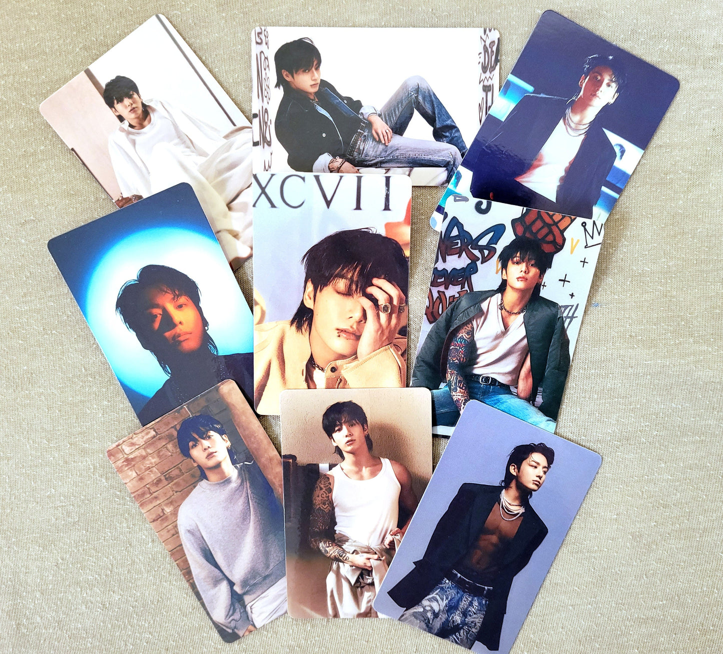 Jungkook Golden Photocard and Postcard Sets