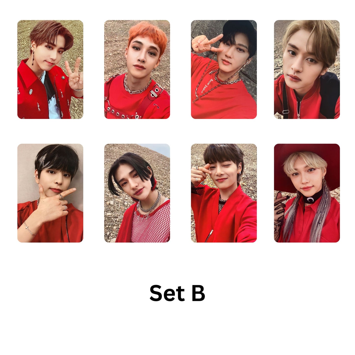 Stray Kids SKZ No Easy Photocard Sets