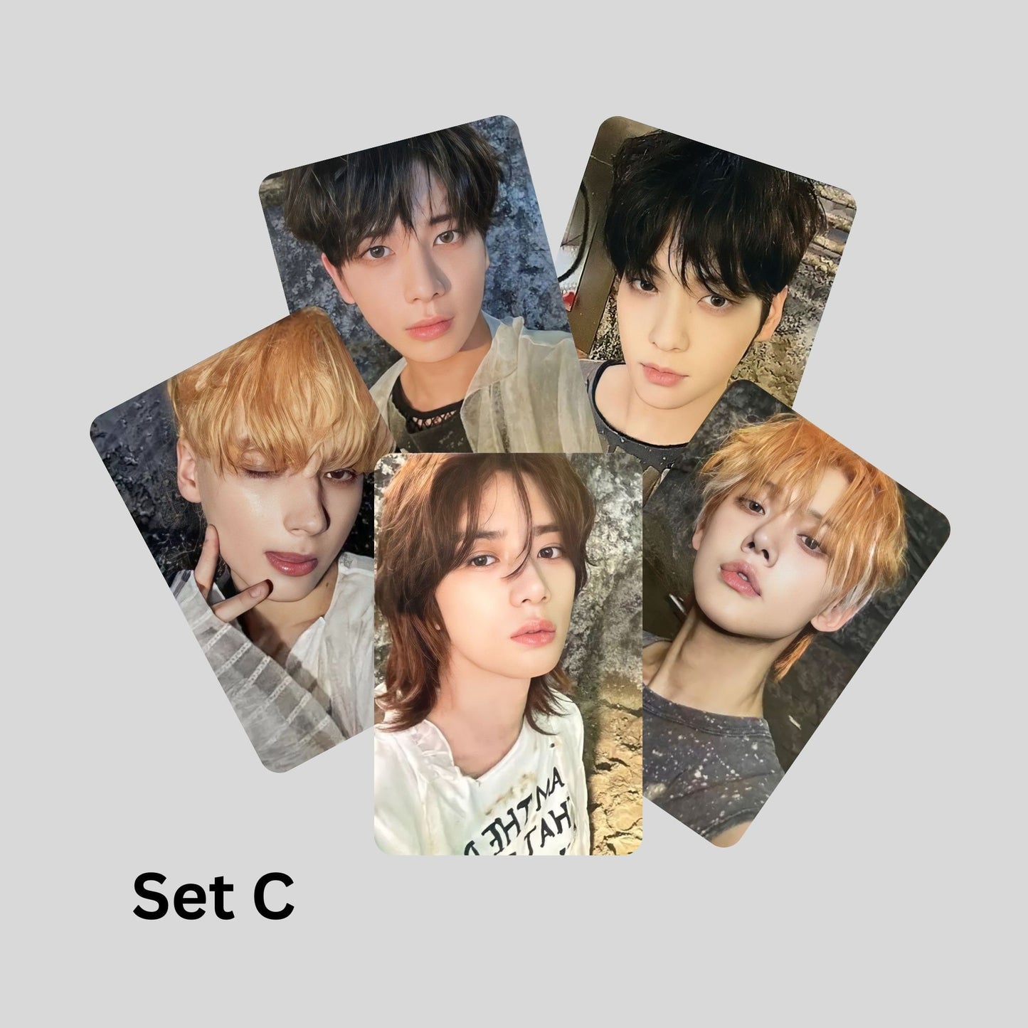 TXT Freefall Photocards Versions