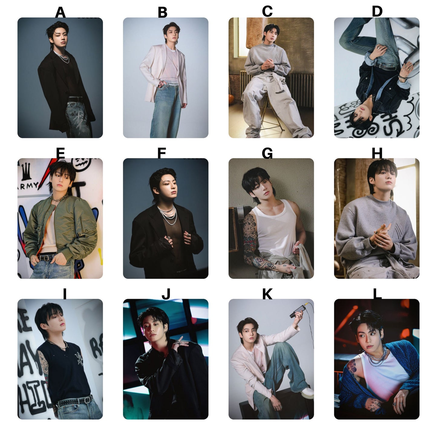 Jungkook Golden Sketch Photocards