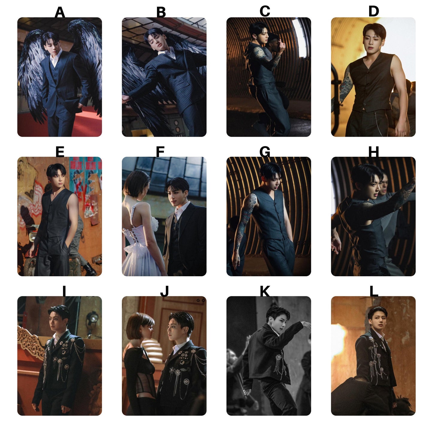 Jungkook Standing Next to You Photocards