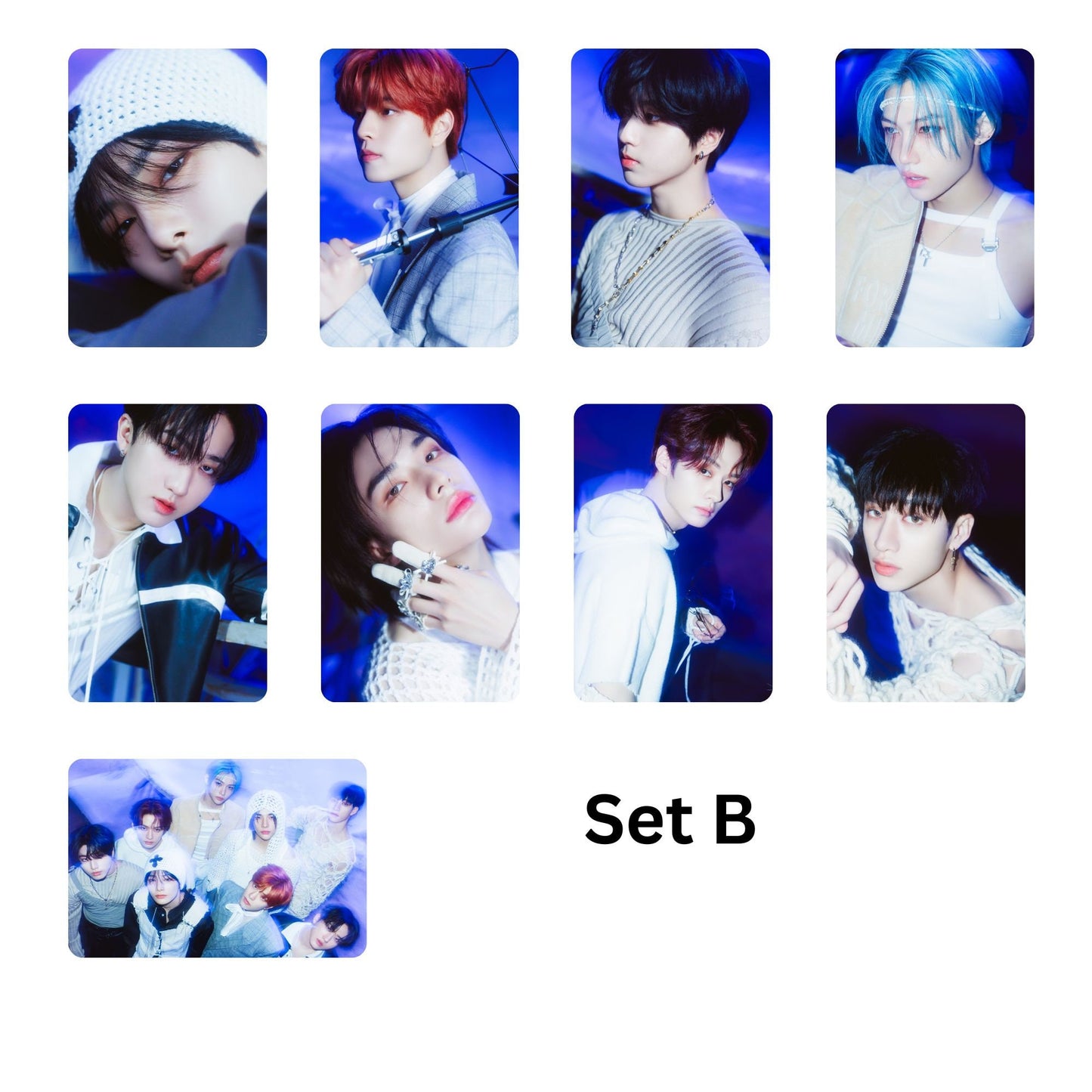 Stray Kids SKZ Rock Star Teaser Photocards
