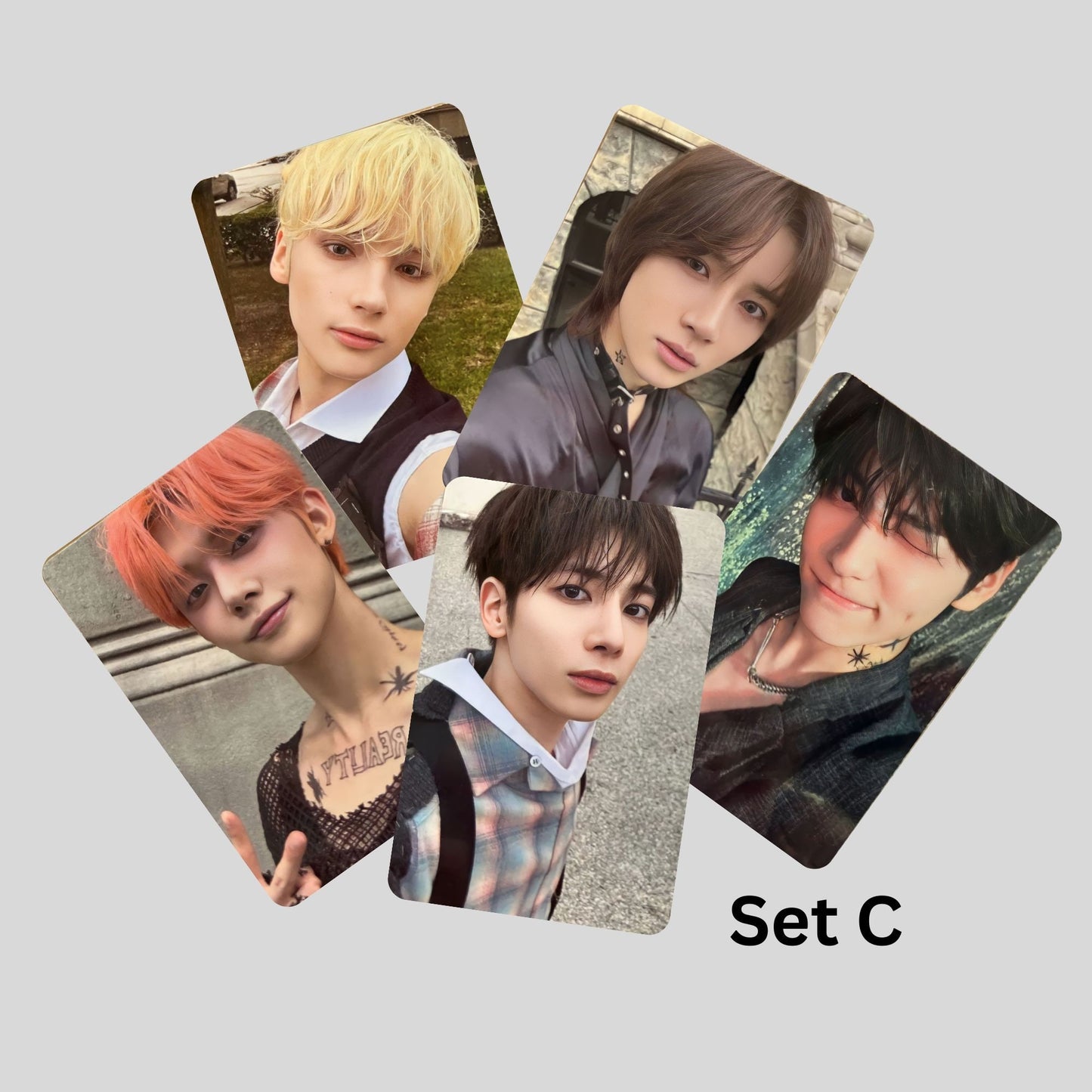 TXT Freefall Photocards Wverse QR Versions
