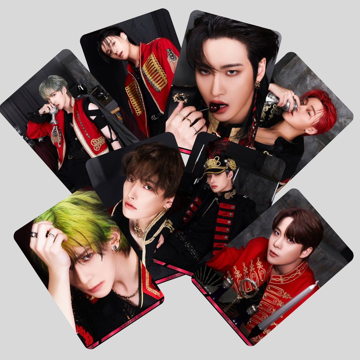 Ateez The World Ep Fin Will Concept Photocards