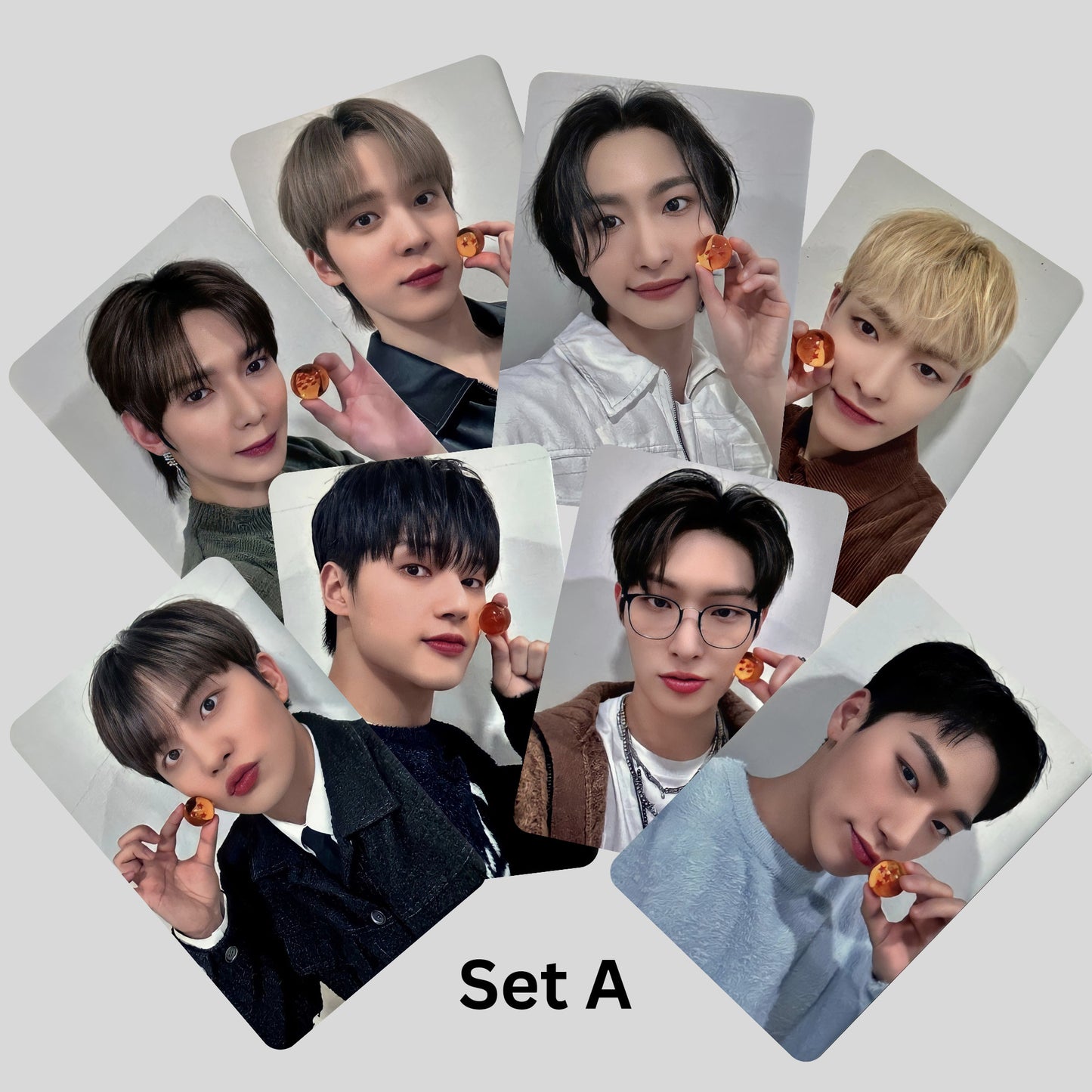Ateez The World Ep Fin Will Photocards POB Luckydraw Gem Pillow Flowers
