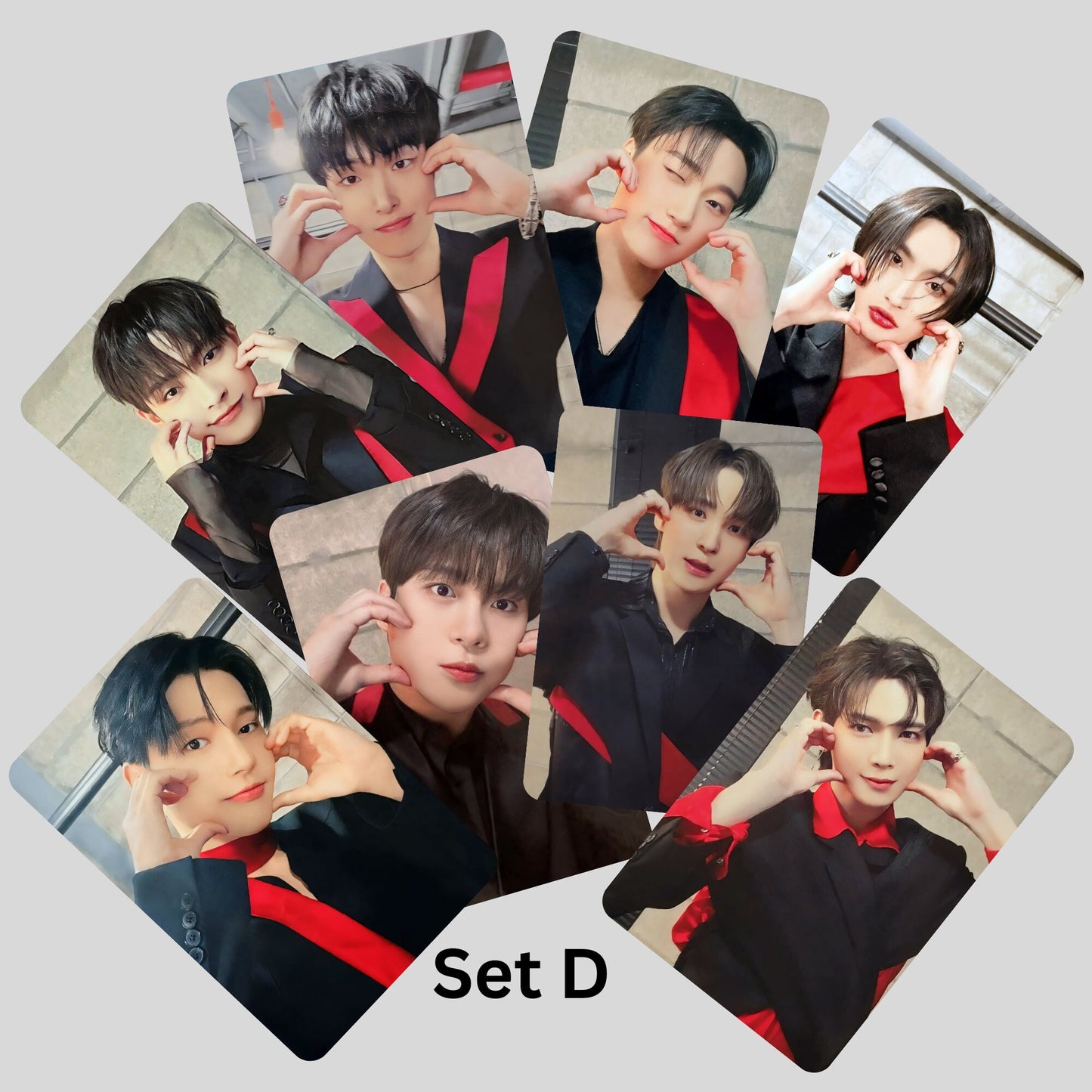Ateez Not Okay Photocard Sets 5 Versions