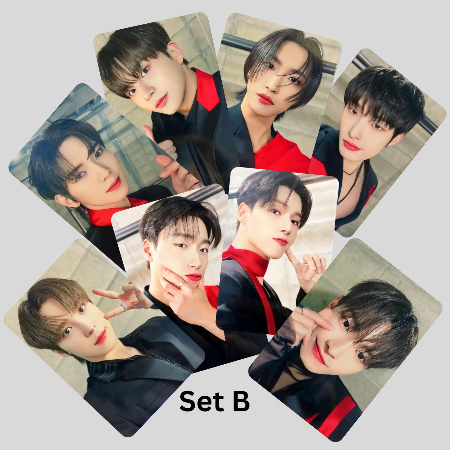 Ateez Not Okay Photocard Sets 5 Versions