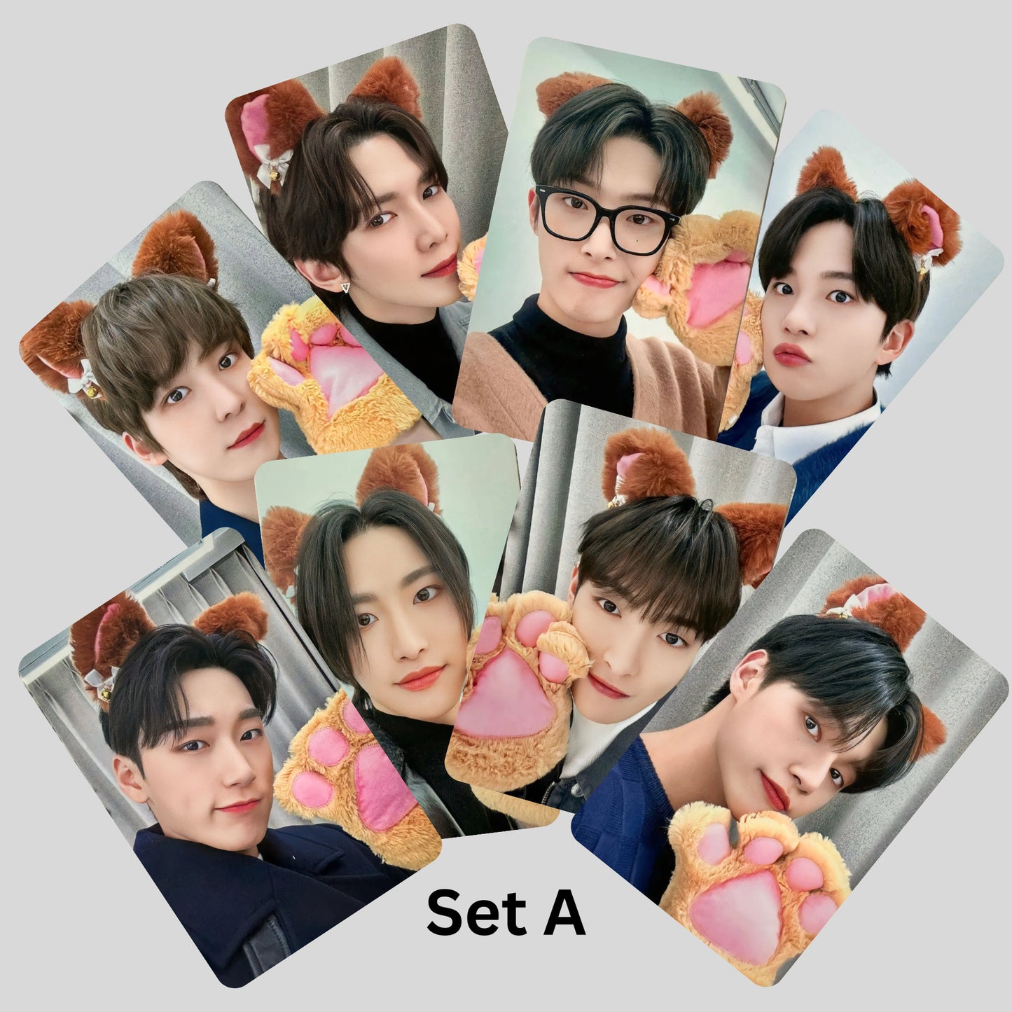 Ateez Ep Fin Will Photocards Cat Ears Luckydraw