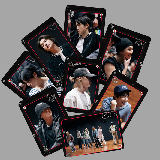 BTS Netflix Photocards