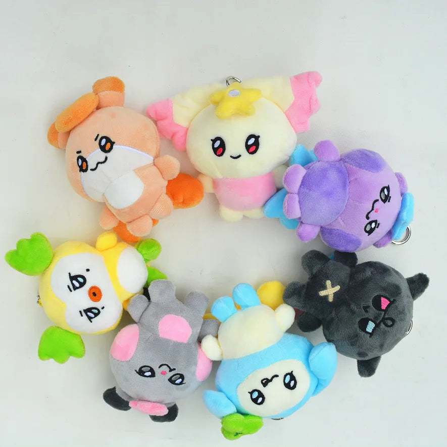 ATEEZ Aniteez Mighteez Plush Keychain – JustBTSArt ATEEZ Aniteez Mighteez Plush Keychain – JustBTSArt