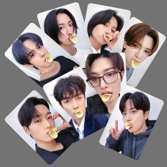 Ateez Golden Hour Pt 2 Luckydraw Potato Chips Vers Photocards