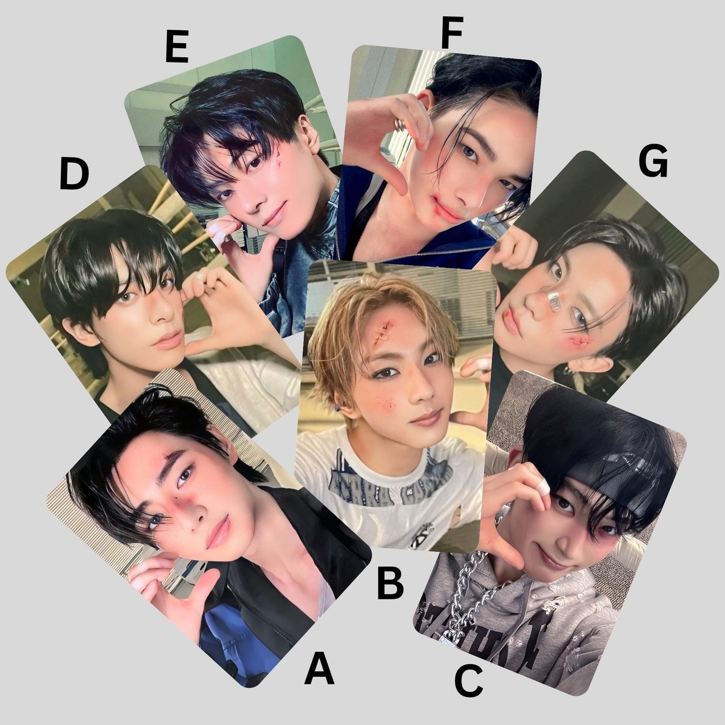 Enhypen Daydream Photocards Fansign Yzy Set