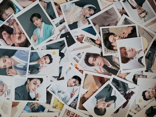 K-Pop Assorted Random Polaroid style Mini Photos Set of 25