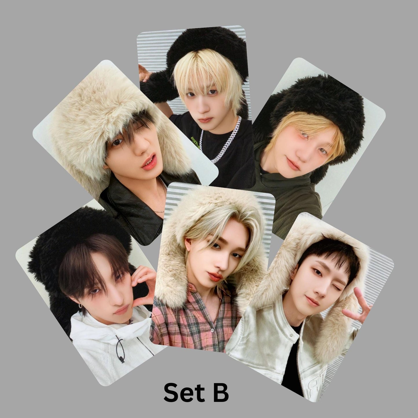 P1Harmony Duh! Fansign Photocards 2 Versions