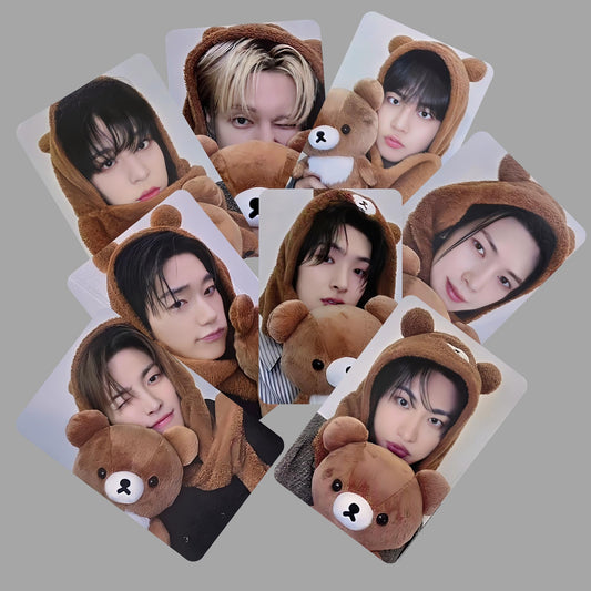 Ateez Golden Hour Pt 3 Meet Call Photocards Teddy Bear Vers