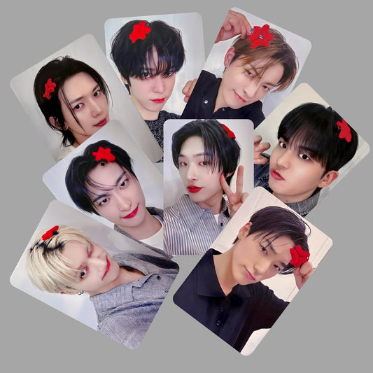 Ateez Golden Hour Pt 3 Lemon Drop Photocards Red Bow Vers