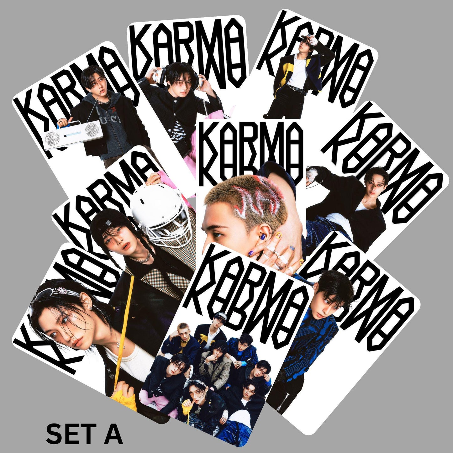 Stray Kids SKZ Karma Teaser Photocards Ceremony