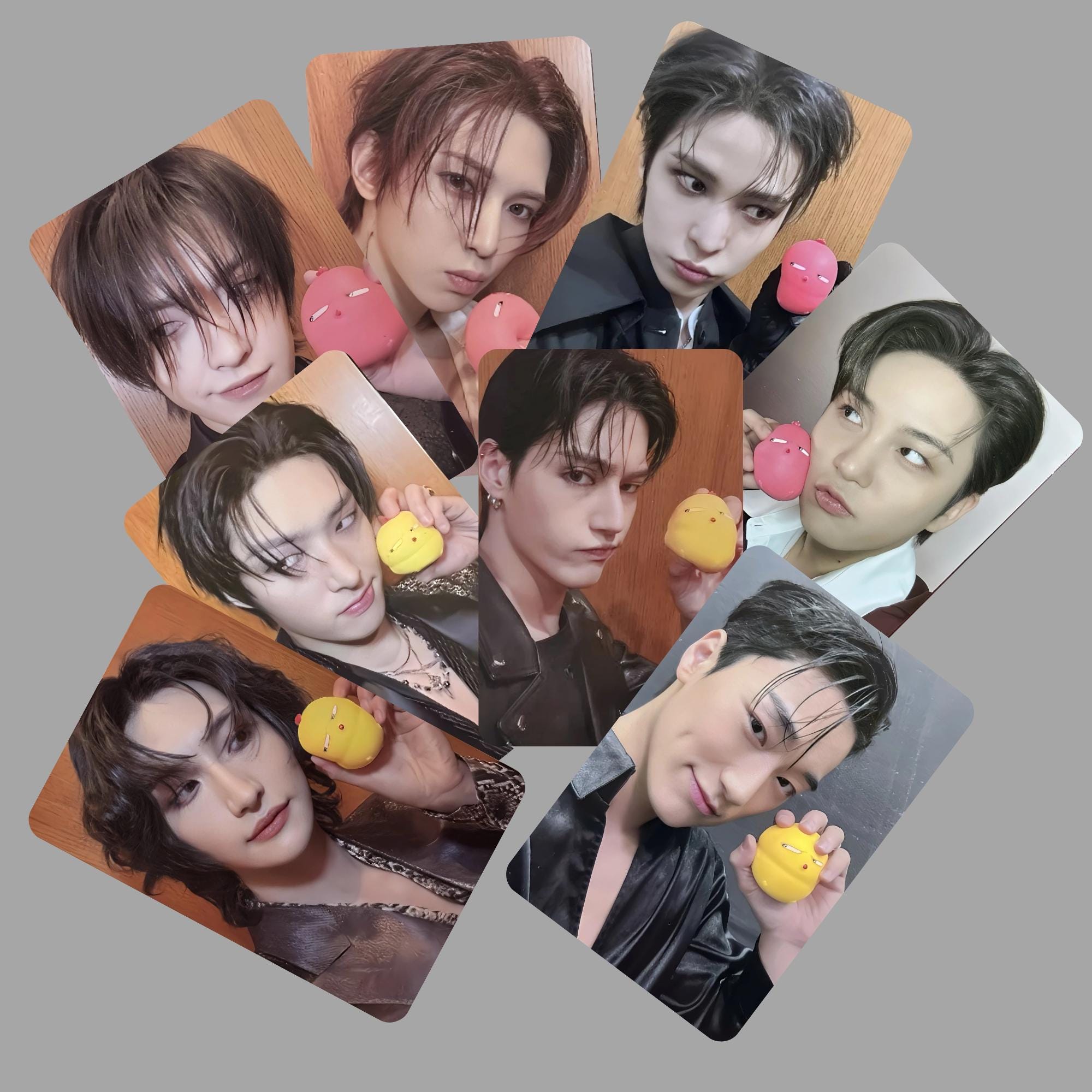 Ateez In Your Fantasy Photocards Squishy Vers – JustBTSArt