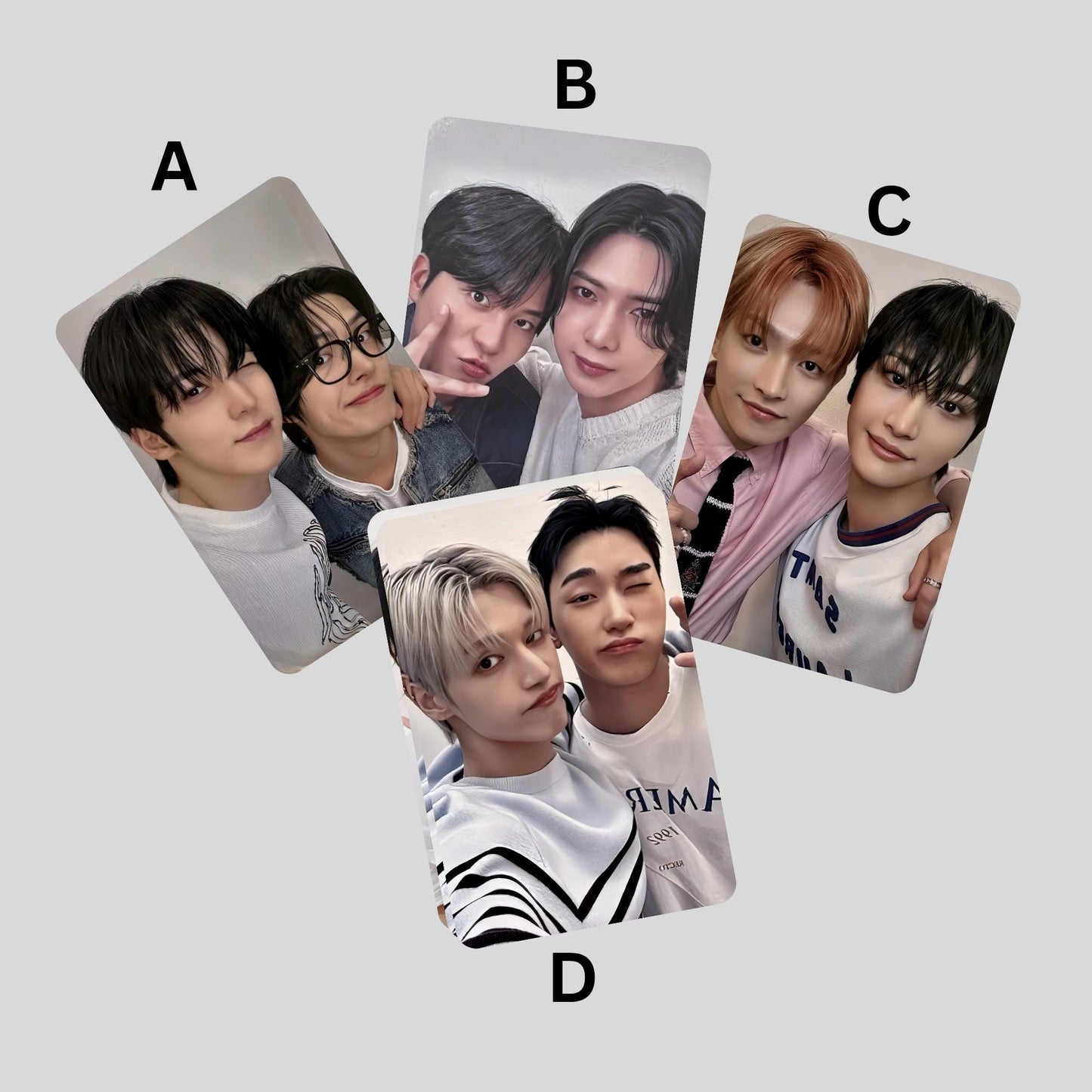 Ateez Golden Hour Pt 3 PopUp Photocards Gamer Pink Cat Vers Luckydraw and Units Pc