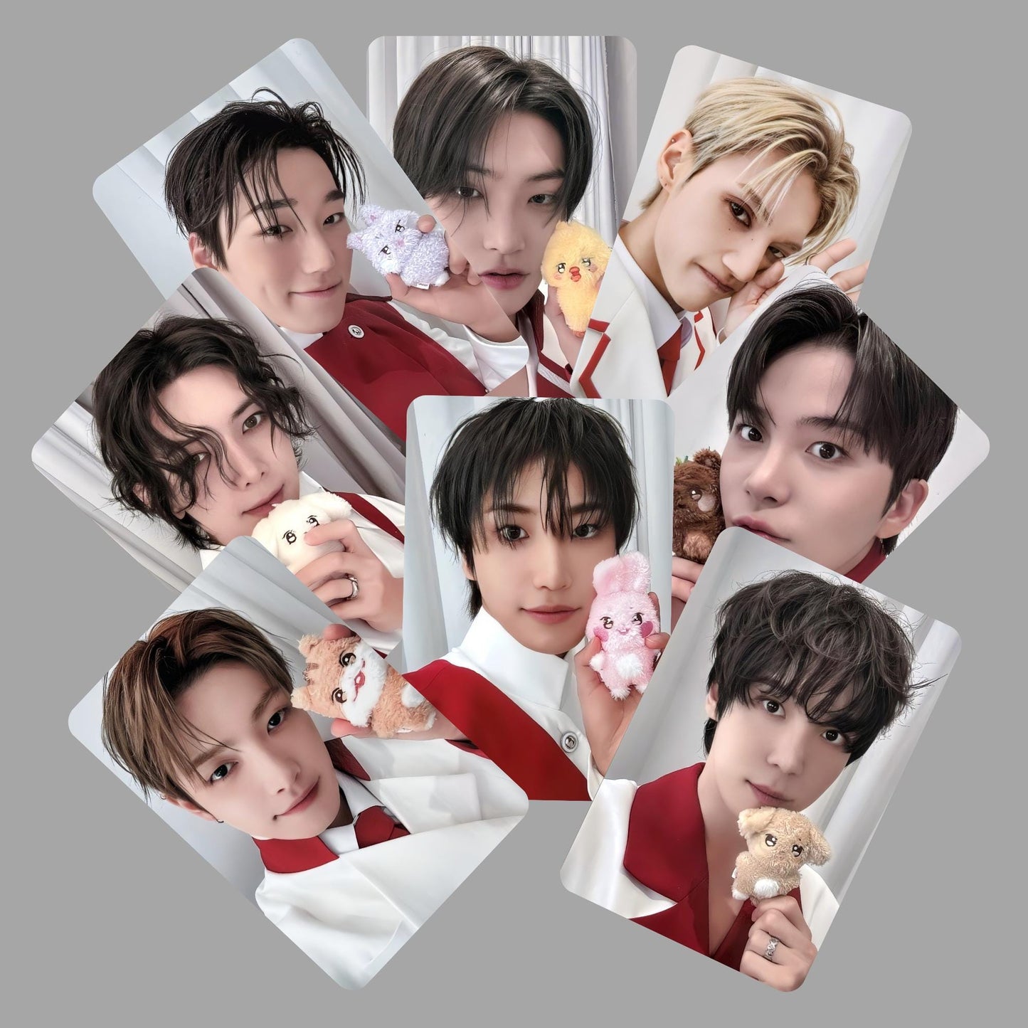 Ateez Aniteez in Calling Photocard Set Plushie Vers