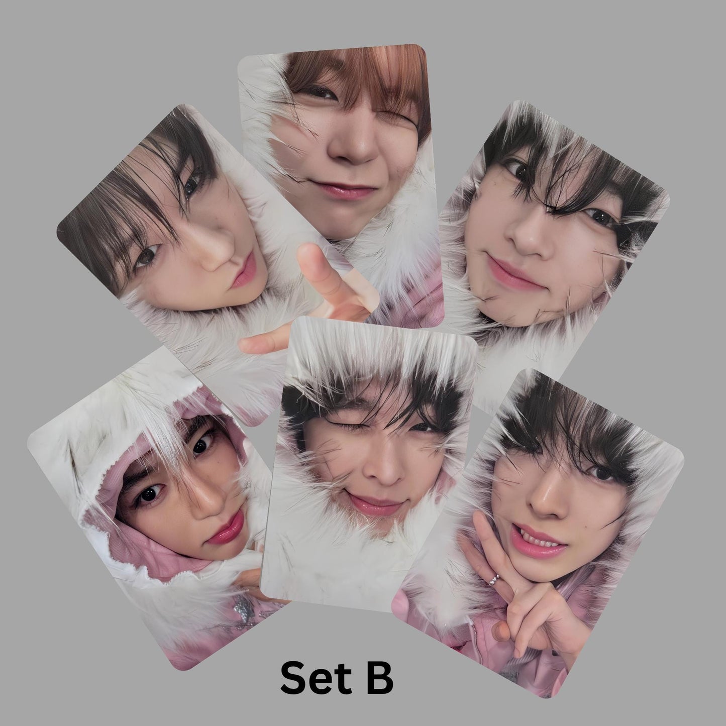 NCT Wish Color Photocards Set 3 Vers