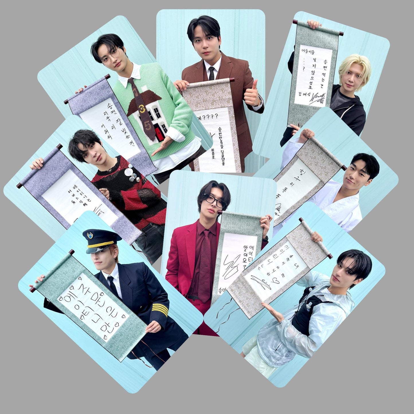 Ateez Happy Chuseok Photocards Set