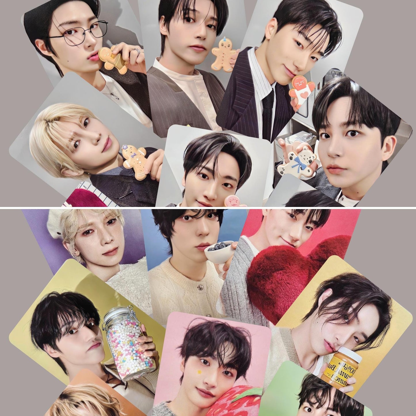 Ateez Season's Greetings 2026 Pastry Shop Photocards Sets 2 Vers
