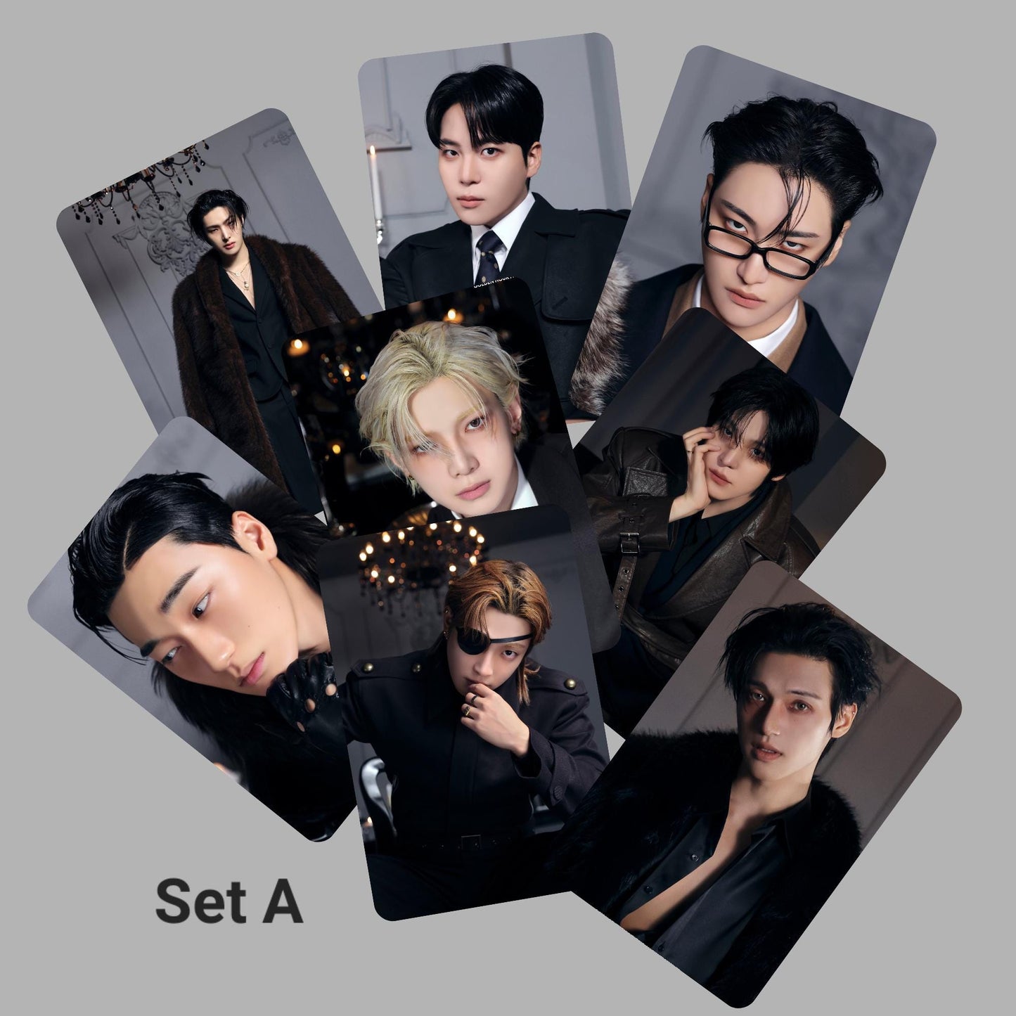 Ateez Golden Hour Pt 4 Concept Photocards 2 Versions
