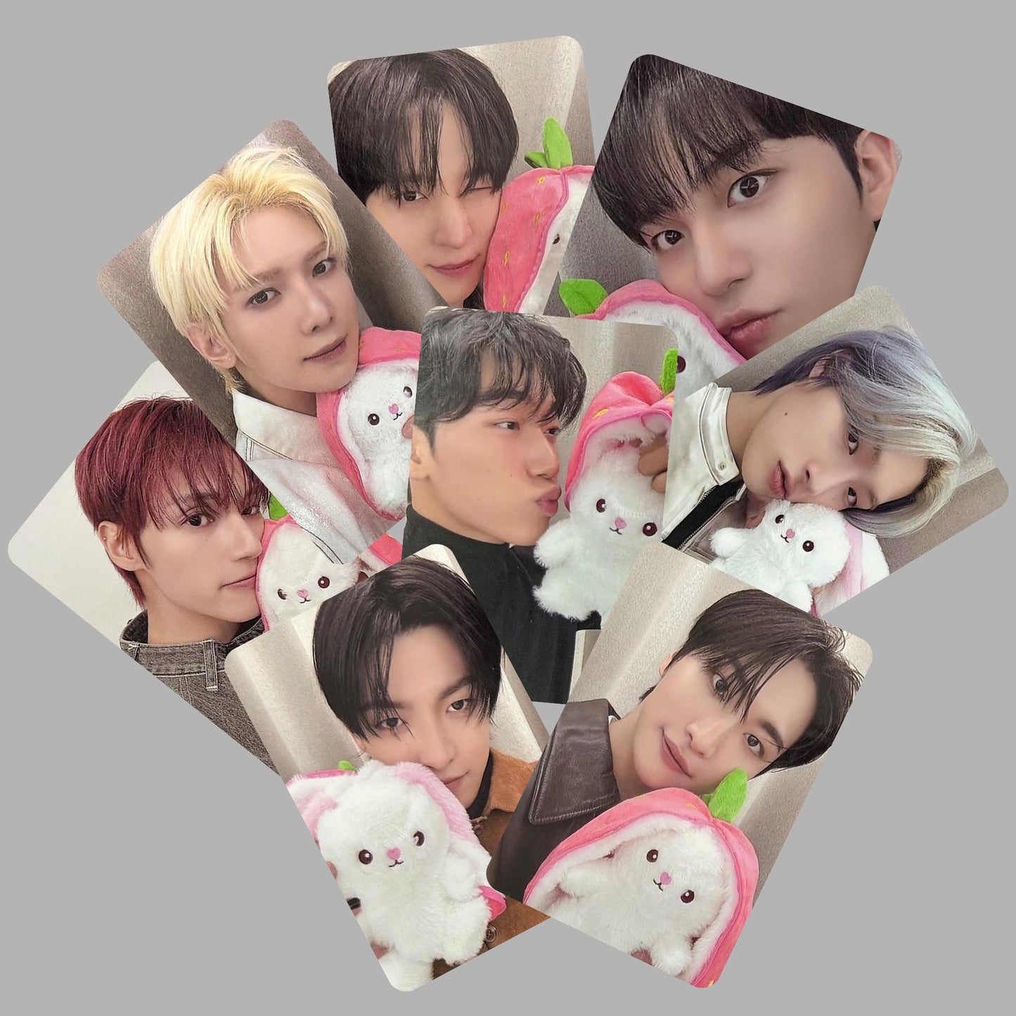 Ateez Golden Hour Pt 4 Photocards Strawberry Bunny