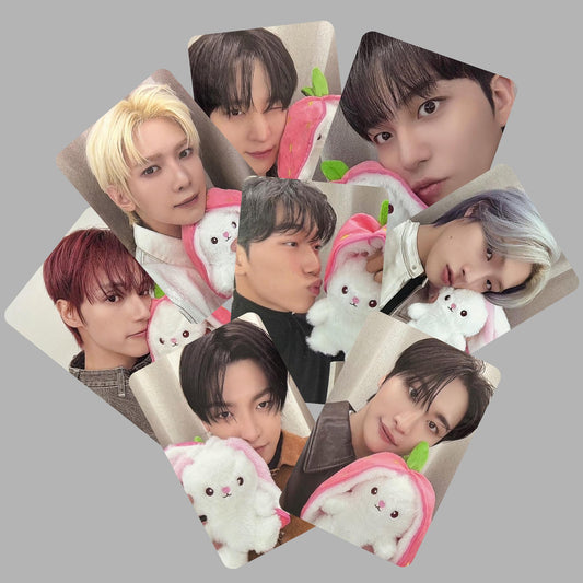 Ateez Golden Hour Pt 4 Photocards Strawberry Bunny