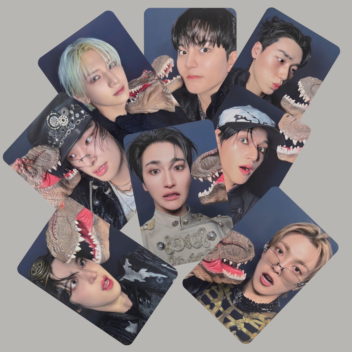 Ateez Golden Hour Pt 4 Photocards Dinosaur Vers