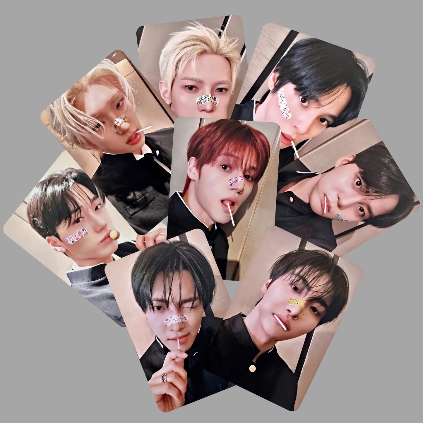 Ateez Golden Hour Pt 4 Luckydraw Photocards Bad Teez Vers