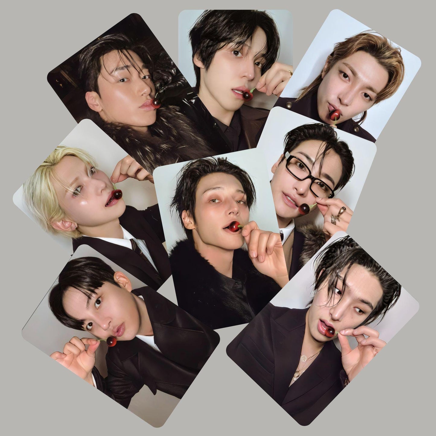 Ateez Golden Hour Pt 4 Photocards Pob Cherry Vers