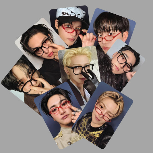 Ateez Golden Hour Pt 4 POB Photocards Glasses Vers