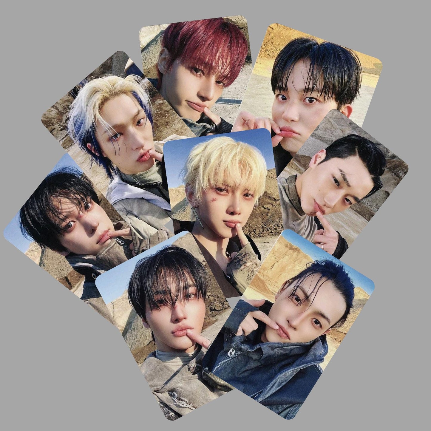 Ateez Golden Hour Pt 4 Fansign Photocards Makestar Vers