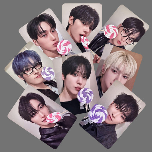 Ateez Golden Hour Pt 4 Fan Sign Photocards Whirly Pop Vers