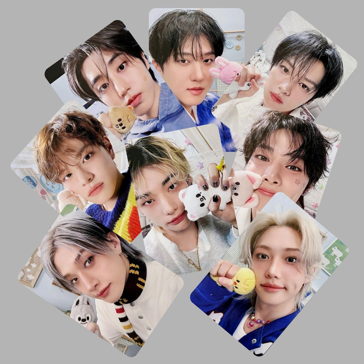 Stray Kids SKZ 6th Fanmeeting Photocards Stand Vers